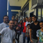 Grupo de alunos da Universidade da Correria: eles participam das atividades e desenvolvem startups (Foto: Divulgação)
